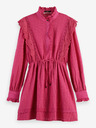 Scotch & Soda Dunkelrosa Damen-Hemdkleid Scotch & Soda