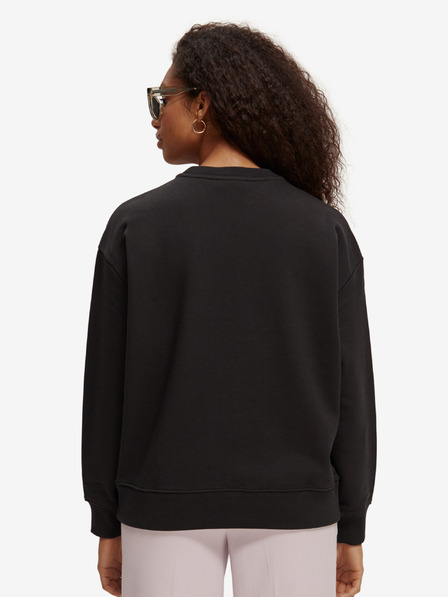 Scotch & Soda Schwarzes Damen-Sweatshirt Scotch & Soda