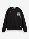 Scotch & Soda Schwarzes Damen-Sweatshirt Scotch & Soda