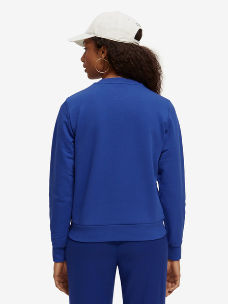 Scotch & Soda Blaues Damen-Sweatshirt Scotch & Soda