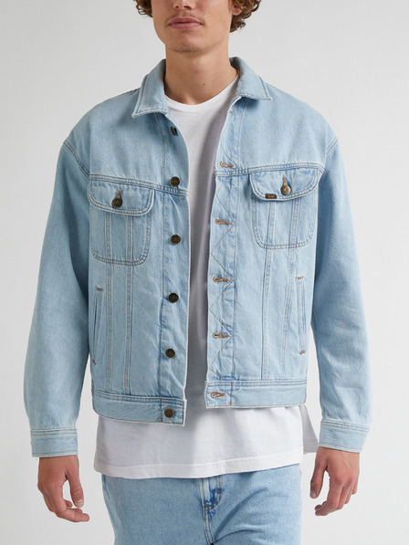 Lee Lee Hellblaue Herren-Denim-Jacke