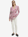Scotch & Soda Rosa und cremefarbene gemusterte Jacke für Damen Scotch & Soda