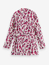 Scotch & Soda Rosa und cremefarbene gemusterte Jacke für Damen Scotch & Soda