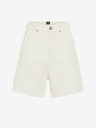 Lee Weiße Damen-Shorts aus Denim Lee