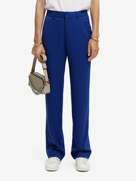 Scotch & Soda Blaue Damenhose mit weitem Bein Scotch & Soda
