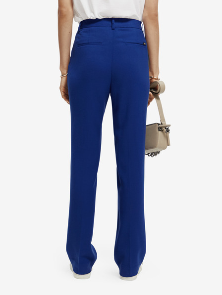 Scotch & Soda Blaue Damenhose mit weitem Bein Scotch & Soda