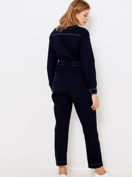 CAMAIEU Dunkelblauer Damen-Jumpsuit CAMAIEU