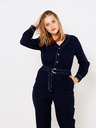 CAMAIEU Dunkelblauer Damen-Jumpsuit CAMAIEU