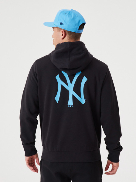 New Era Schwarzer Herren-Kapuzenpullover New Era