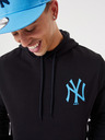 New Era Schwarzer Herren-Kapuzenpullover New Era