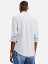 Desigual Hellblau gestreiftes Herrenhemd Desigual Bernard