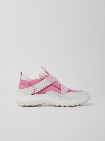 Camper Rosa Mädchen Leder Camper Turnschuhe