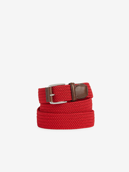 Geox Roter Herrengürtel mit Lederdetails Geox