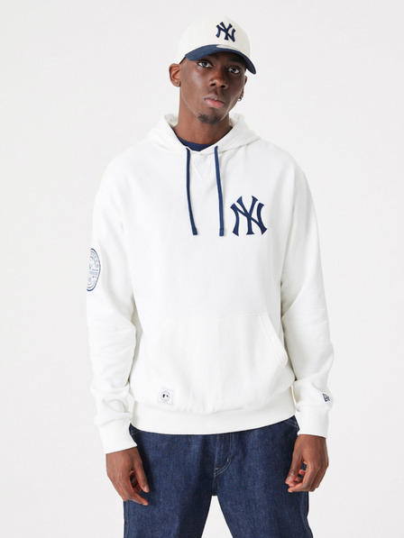 New Era Weißer Herren New Era Heritage Hoodie