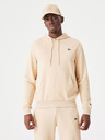 New Era Beigefarbener Unisex-Kapuzenpullover New Era