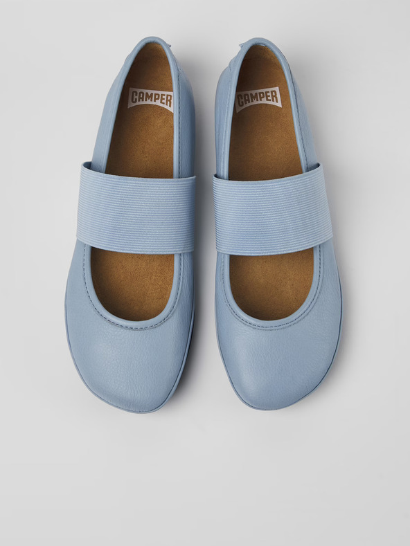 Camper Blaue Damen Leder Ballerinas Camper