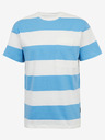 Tom Tailor Denim Weiß und blau gestreiftes Herren-T-Shirt Tom Tailor Denim