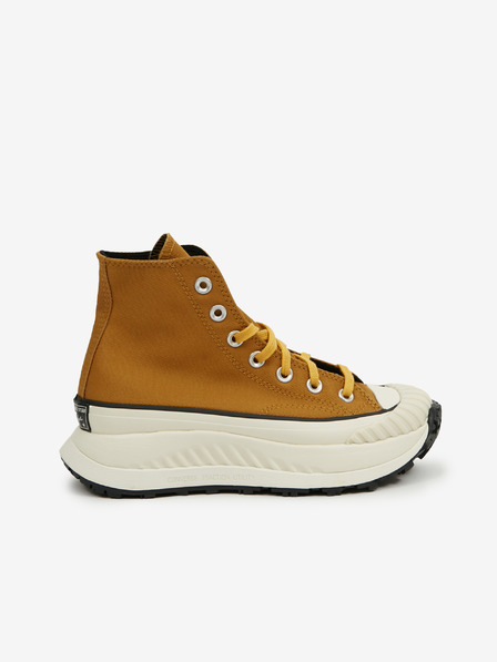 Converse Senfgelbe Knöchel-Plateau-Sneakers Converse Chuck 70 AT CX