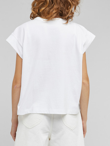 Lee Weißes Damen-T-Shirt von Lee