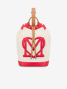 Love Moschino Love Moschino Rot und Beige Damen Tasche
