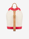 Love Moschino Love Moschino Rot und Beige Damen Tasche
