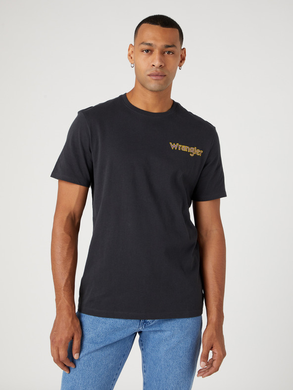 Wrangler Schwarzes Wrangler-Hemd für Männer