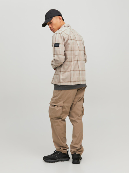 Jack & Jones Jack & Jones Ben cremefarbenes Karohemd