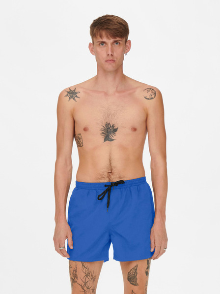 ONLY & SONS Blaue Badebekleidung für Herren von ONLY & SONS Ted