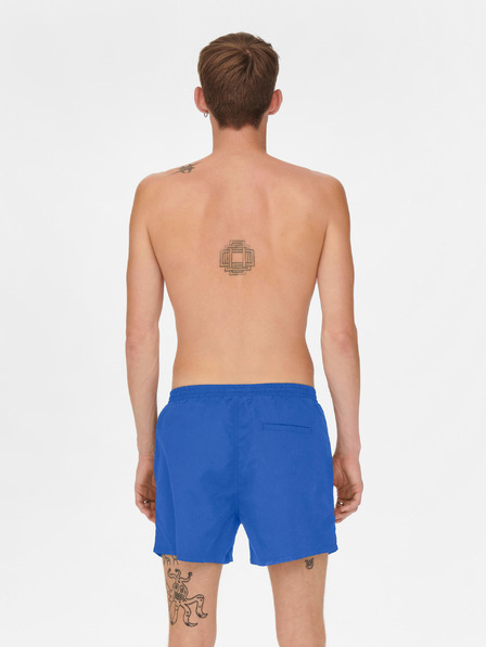 ONLY & SONS Blaue Badebekleidung für Herren von ONLY & SONS Ted