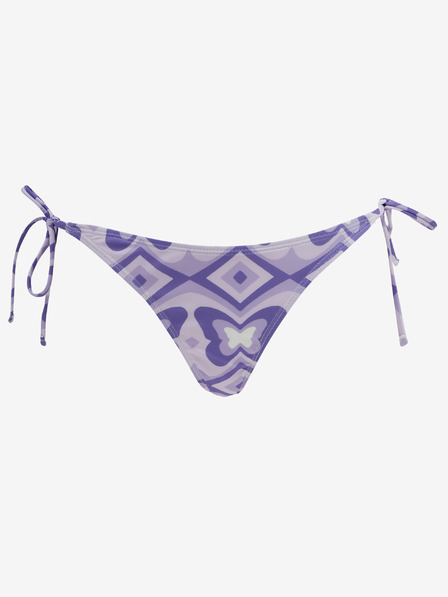 Noisy May Hellvioletter gemusterter Damen-Bikiniunterteil Noisy May Tan
