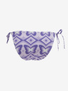 Noisy May Hellvioletter gemusterter Damen-Bikiniunterteil Noisy May Tan