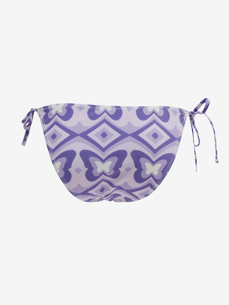 Noisy May Hellvioletter gemusterter Damen-Bikiniunterteil Noisy May Tan