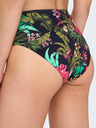 ONLY Grün-Blau Damen Blumen Bikiniunterteil ONLY Juliette