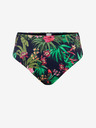 ONLY Grün-Blau Damen Blumen Bikiniunterteil ONLY Juliette