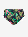 ONLY Grün-Blau Damen Blumen Bikiniunterteil ONLY Juliette
