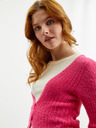 Noisy May Dunkelrosa Damen-Strickjacke Noisy May Sweet