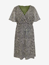 ONLY CARMAKOMA Khakifarbenes gemustertes Damenkleid ONLY CARMAKOMA Inessa