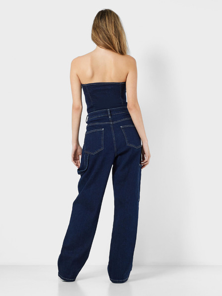 Noisy May Dunkelblaues Damen-Denim-Top Noisy May Lelou
