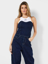 Noisy May Dunkelblaues Damen-Denim-Top Noisy May Lelou