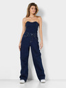 Noisy May Dunkelblaues Damen-Denim-Top Noisy May Lelou