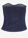 Noisy May Dunkelblaues Damen-Denim-Top Noisy May Lelou