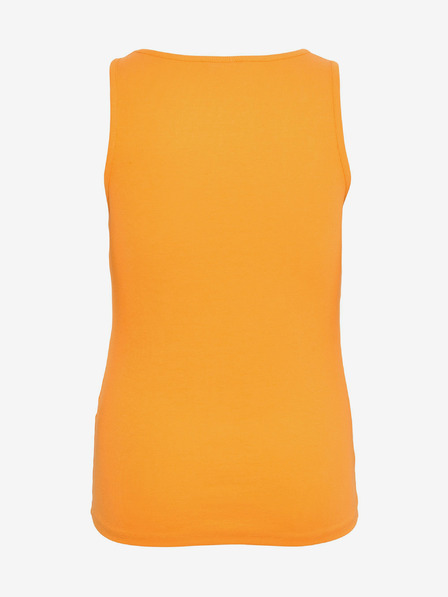 ONLY CARMAKOMA Orangefarbenes Damen-Basic-Tank-Top ONLY CARMAKOMA Kenya