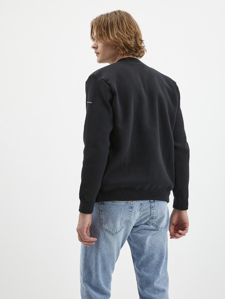 Pepe Jeans Dunkelgrauer Herren-Bomber Pepe Jeans Noel