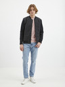 Pepe Jeans Dunkelgrauer Herren-Bomber Pepe Jeans Noel