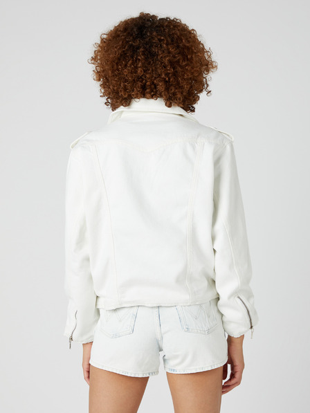 Wrangler Weiße Wrangler Curvy-Jacke für Damen