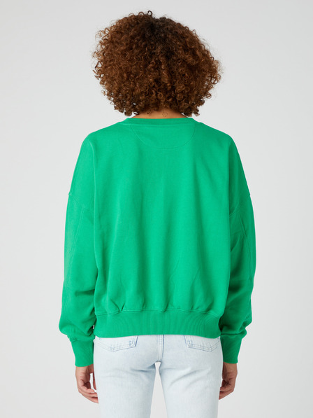 Wrangler Grünes Wrangler Damen-Sweatshirt