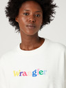 Wrangler Weißes Wrangler Damen-Sweatshirt