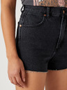 Wrangler Schwarze Wrangler Damen Denim Shorts