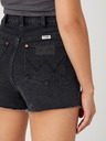 Wrangler Schwarze Wrangler Damen Denim Shorts