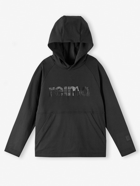 Reima Schwarzes Reima Mädchen-Sweatshirt